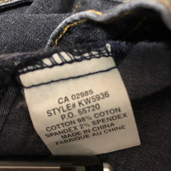 Bluenotes, dark blue, stretch denim jacket. L - Picture 3 of 4